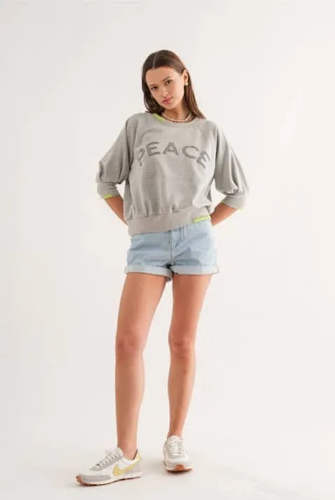 Evercado - Peace Sweatshirt sold by Reitmans product image thumbnail 3