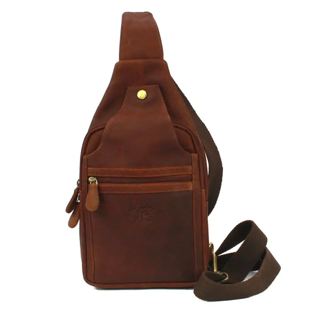 Eastern Counties Leather - Joey Distressed Leather Crossbody Bag sold by Reitmans