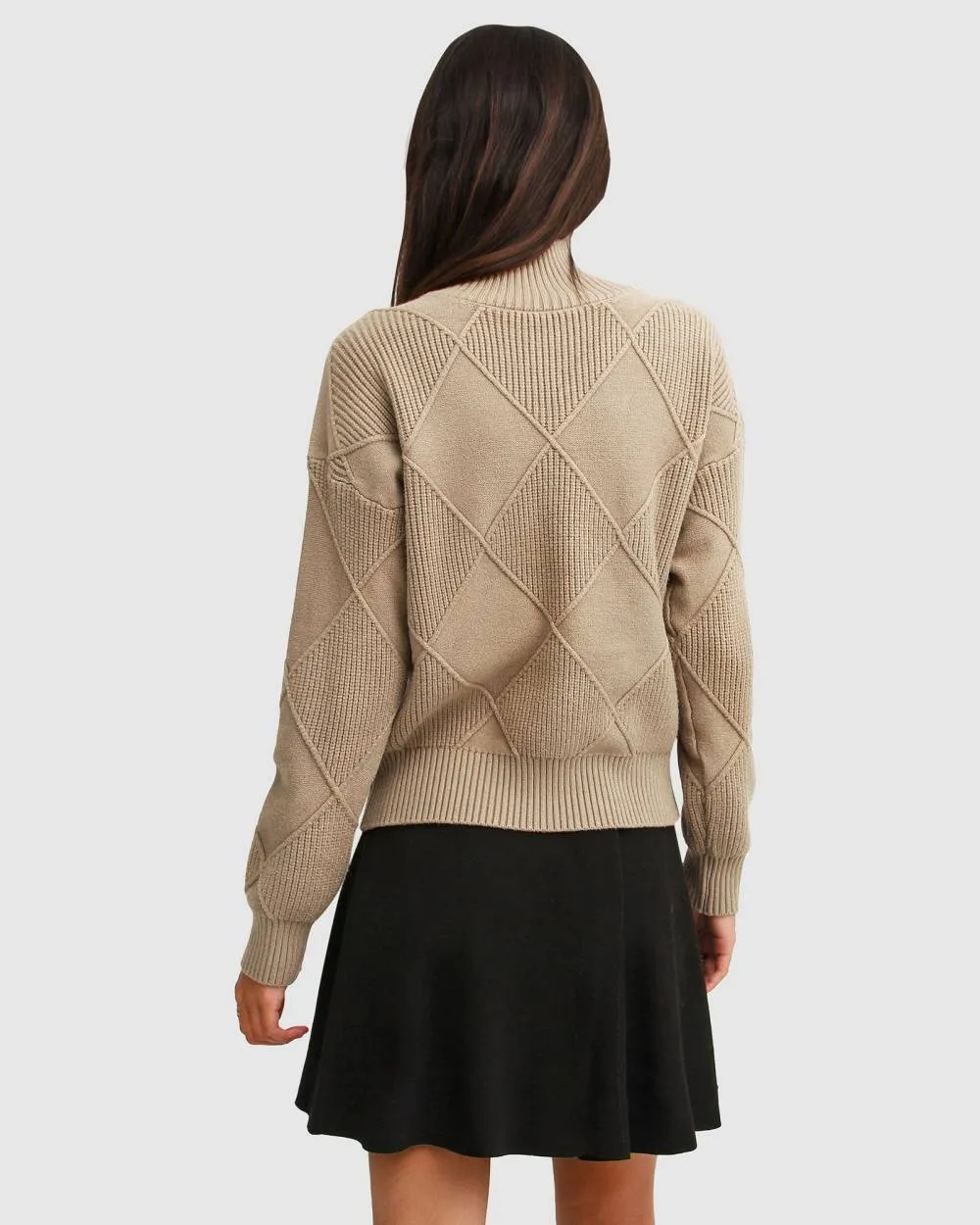 The Academy Turtleneck Jumper - Oat sold by Reitmans product image thumbnail 2