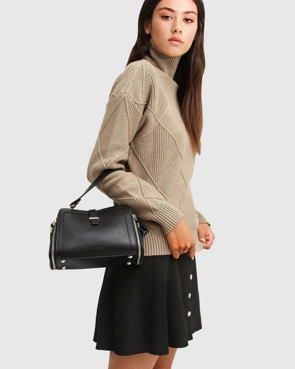 The Academy Turtleneck Jumper - Oat sold by Reitmans product image thumbnail 3