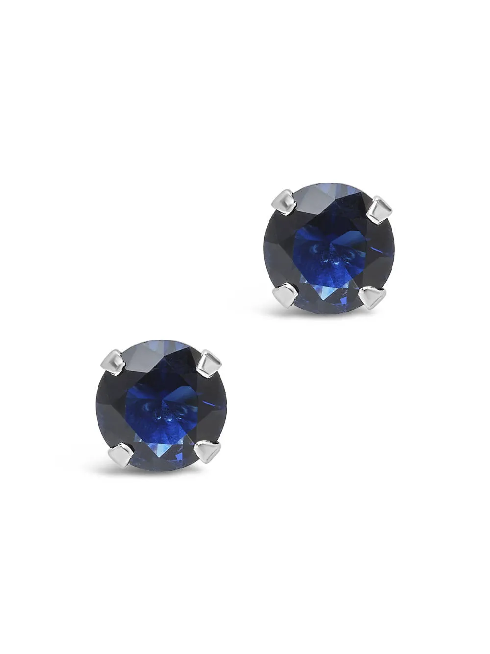 Sterling Forever - Sterling Silver 7mm Rainbow Cz Studs sold by Reitmans