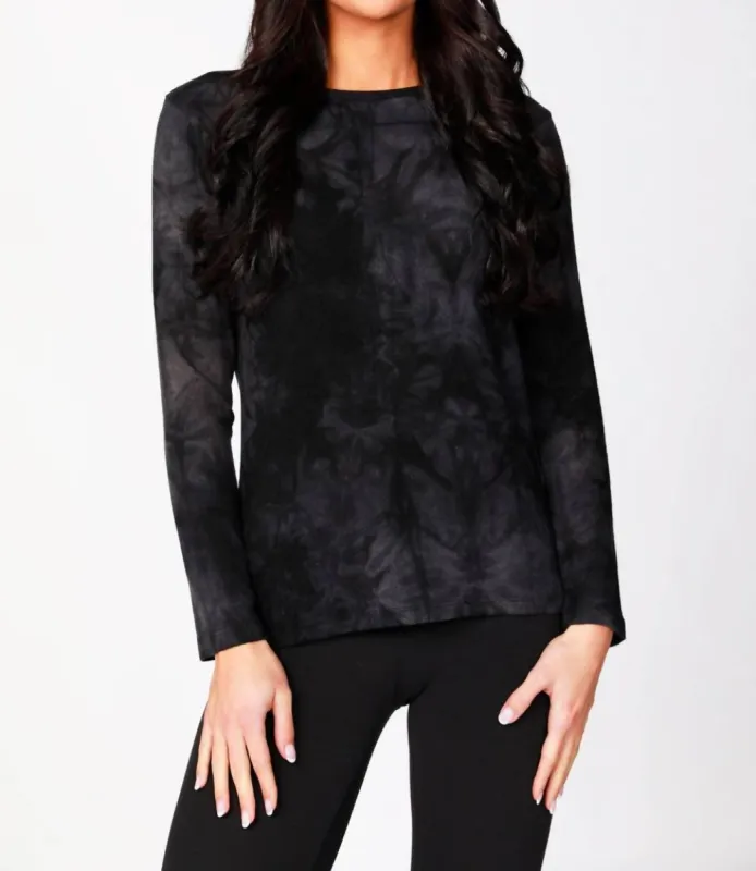 french kyss - Soft Stretch Basic Tie Dye Tee made by Reitmans