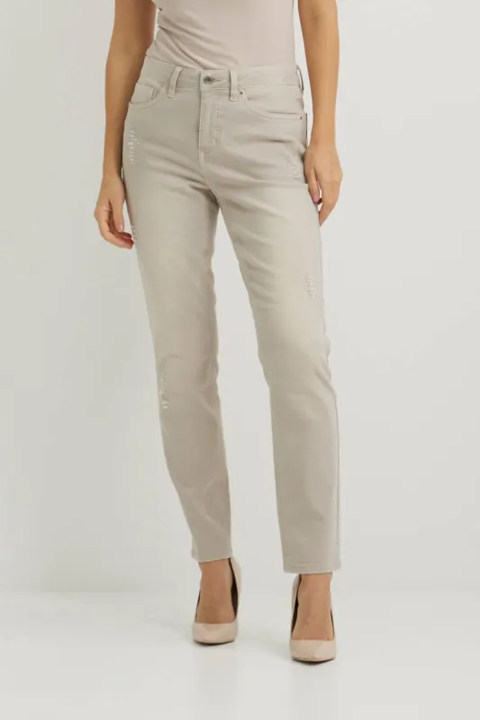 Joseph Ribkoff - Rolled Cuff Jean sold by Reitmans