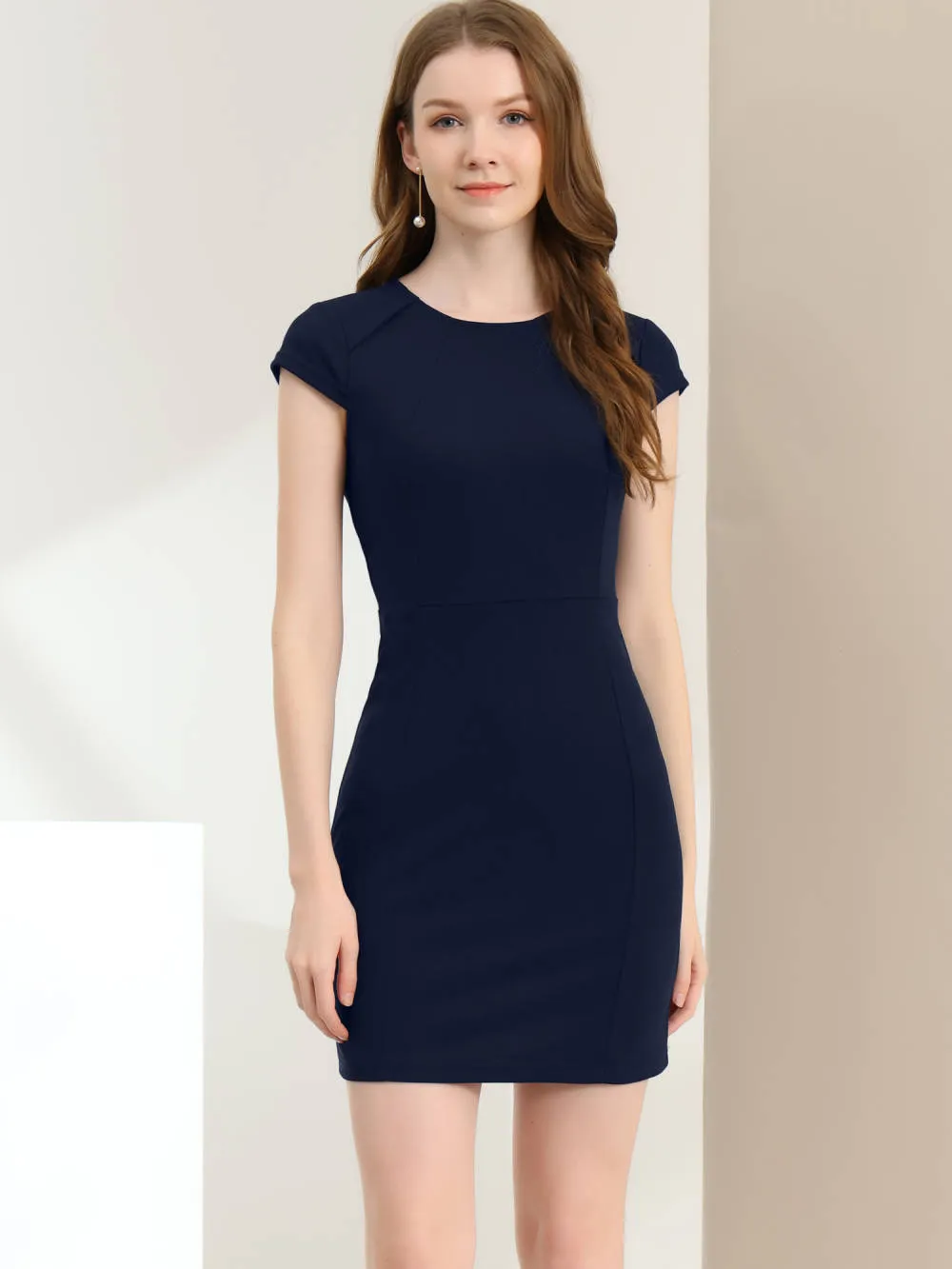 Allegra K- Cap Sleeve Bodycon Dress sold by Reitmans product image thumbnail 2