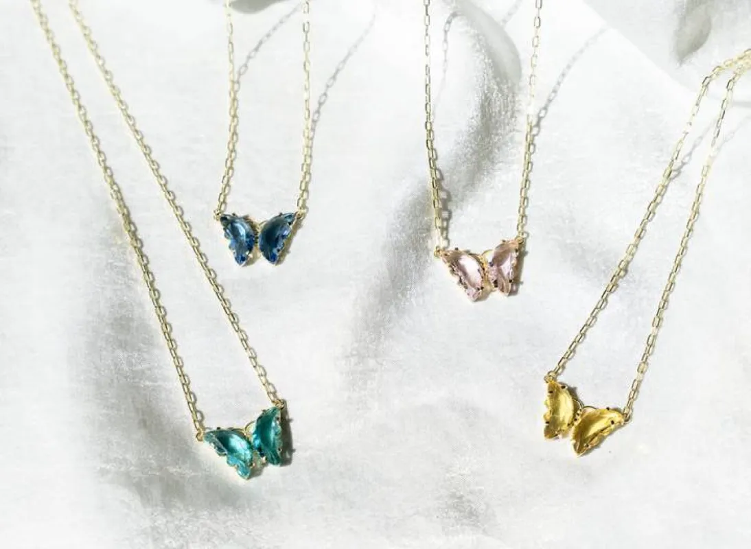 Jewels By Sunaina - LILA Butterfly Necklace made by Reitmans