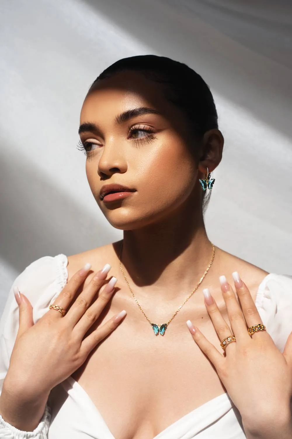 Jewels By Sunaina - LILA Butterfly Necklace sold by Reitmans product image thumbnail 2