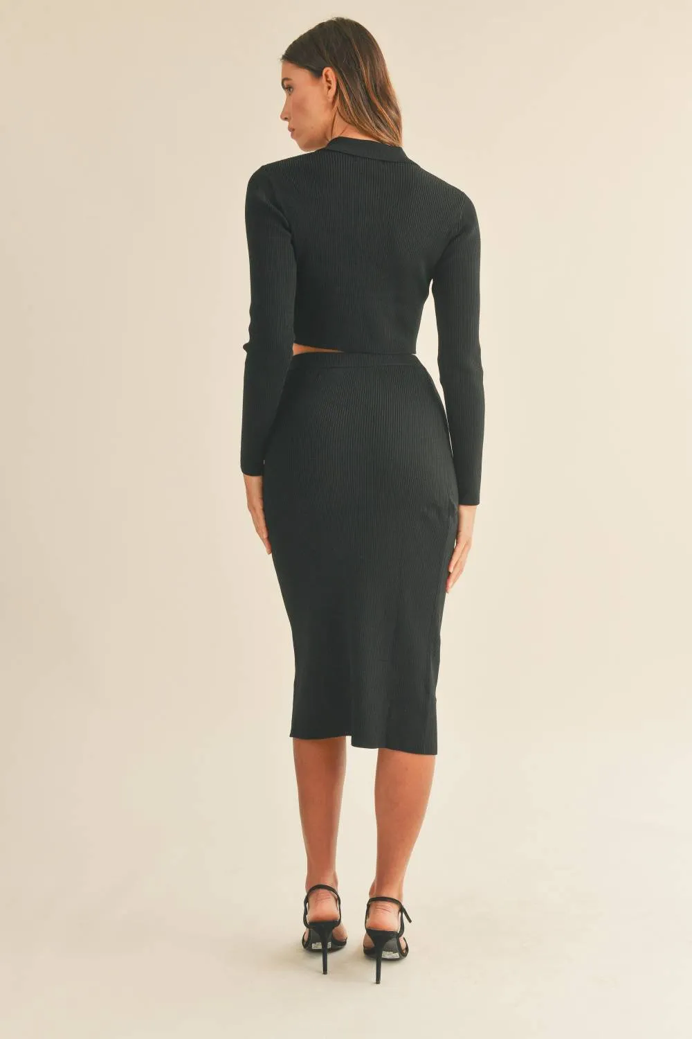 Evercado - Knit Top and Midi Skirt Set sold by Reitmans product image thumbnail 4