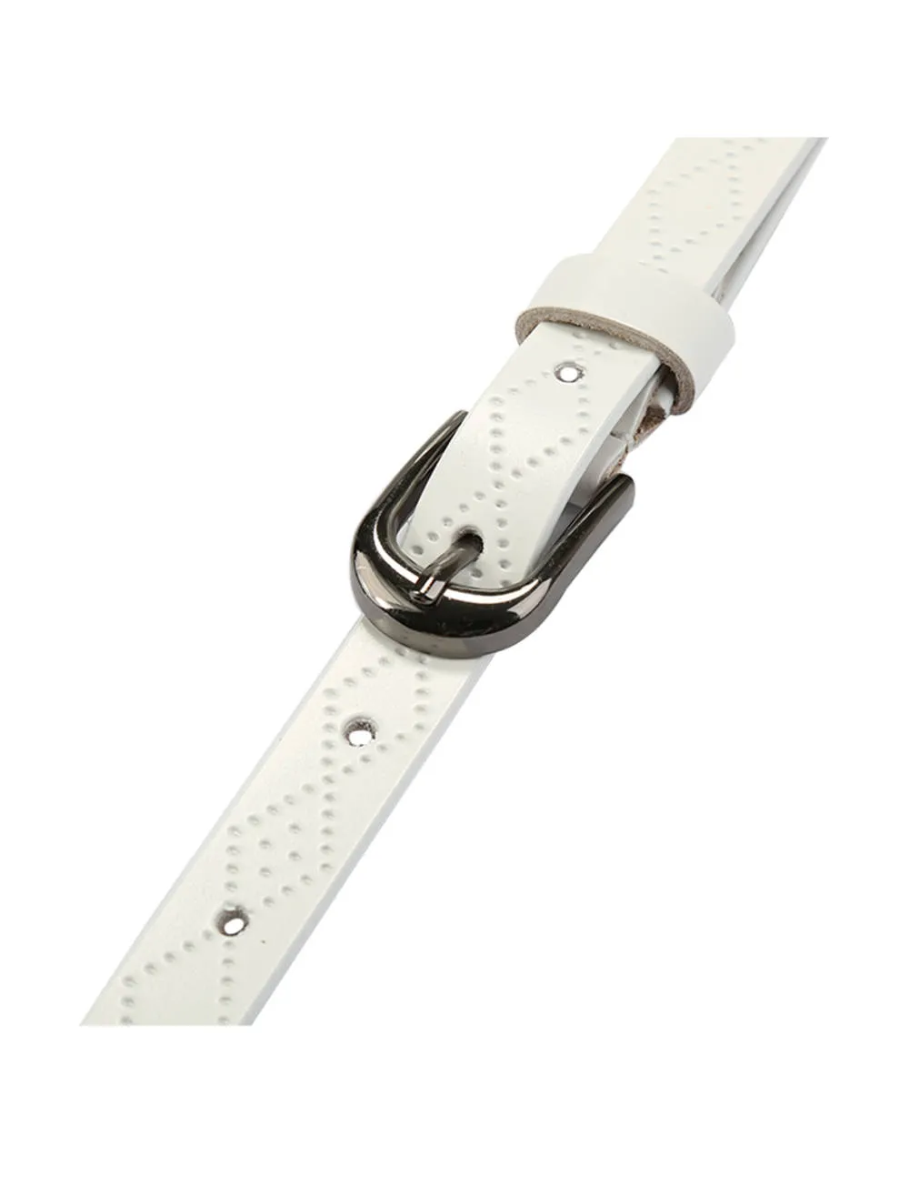 Allegra K- Embossed Diamond Pattern Slender Waist Belt sold by Reitmans product image thumbnail 3