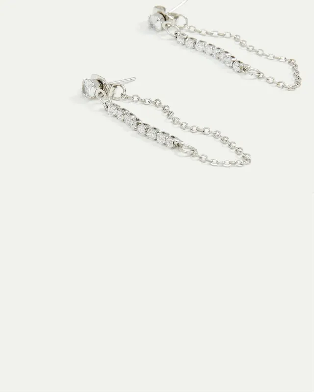 Statement Chain Earrings sold by Reitmans