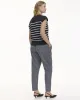 Sleeveless Mock-Neck Top with Shoulder Pads sold by Reitmans