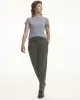 Tapered-Leg High-Rise Utility Pant - Petite sold by Reitmans