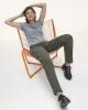 Tapered-Leg High-Rise Utility Pant - Petite sold by Reitmans