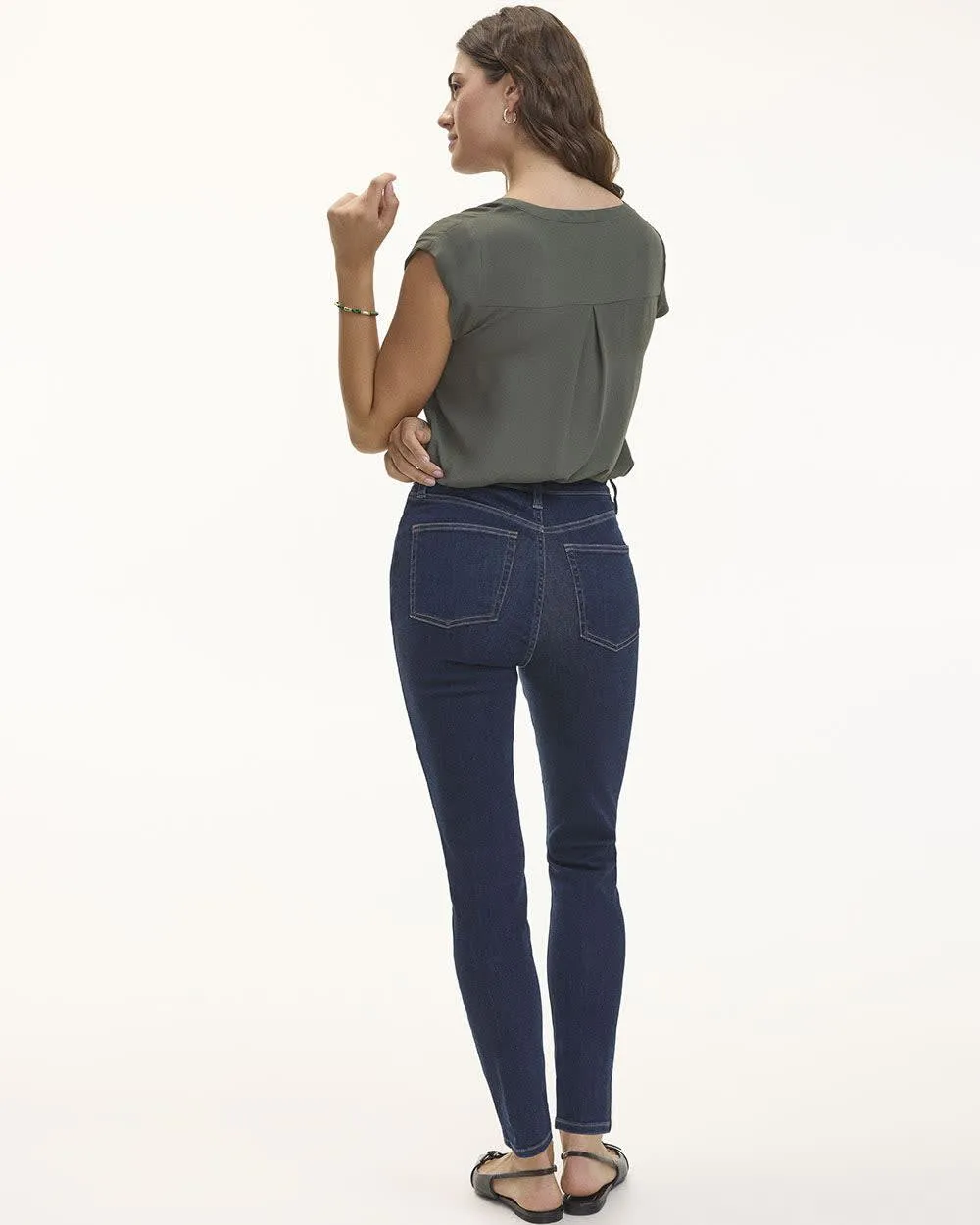 Skinny-Leg High-Rise Jean - The Signature (R) sold by Reitmans product image thumbnail 2