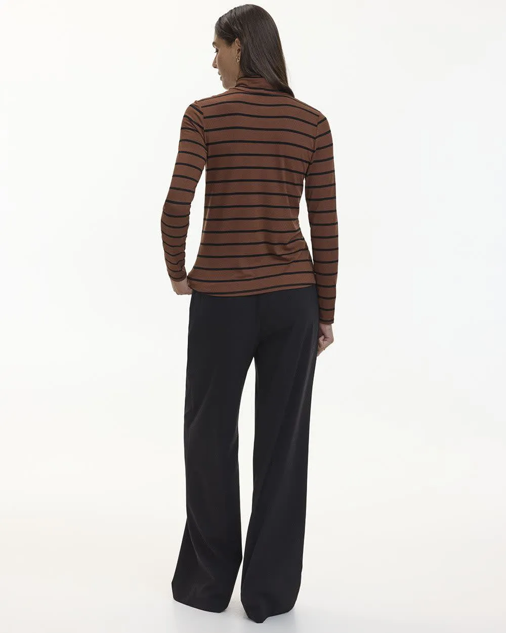 Long-Sleeve Turtleneck Tee - R Essentials sold by Reitmans product image thumbnail 2