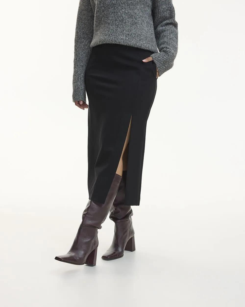 Straight Maxi Skirt sold by Reitmans product image thumbnail 3