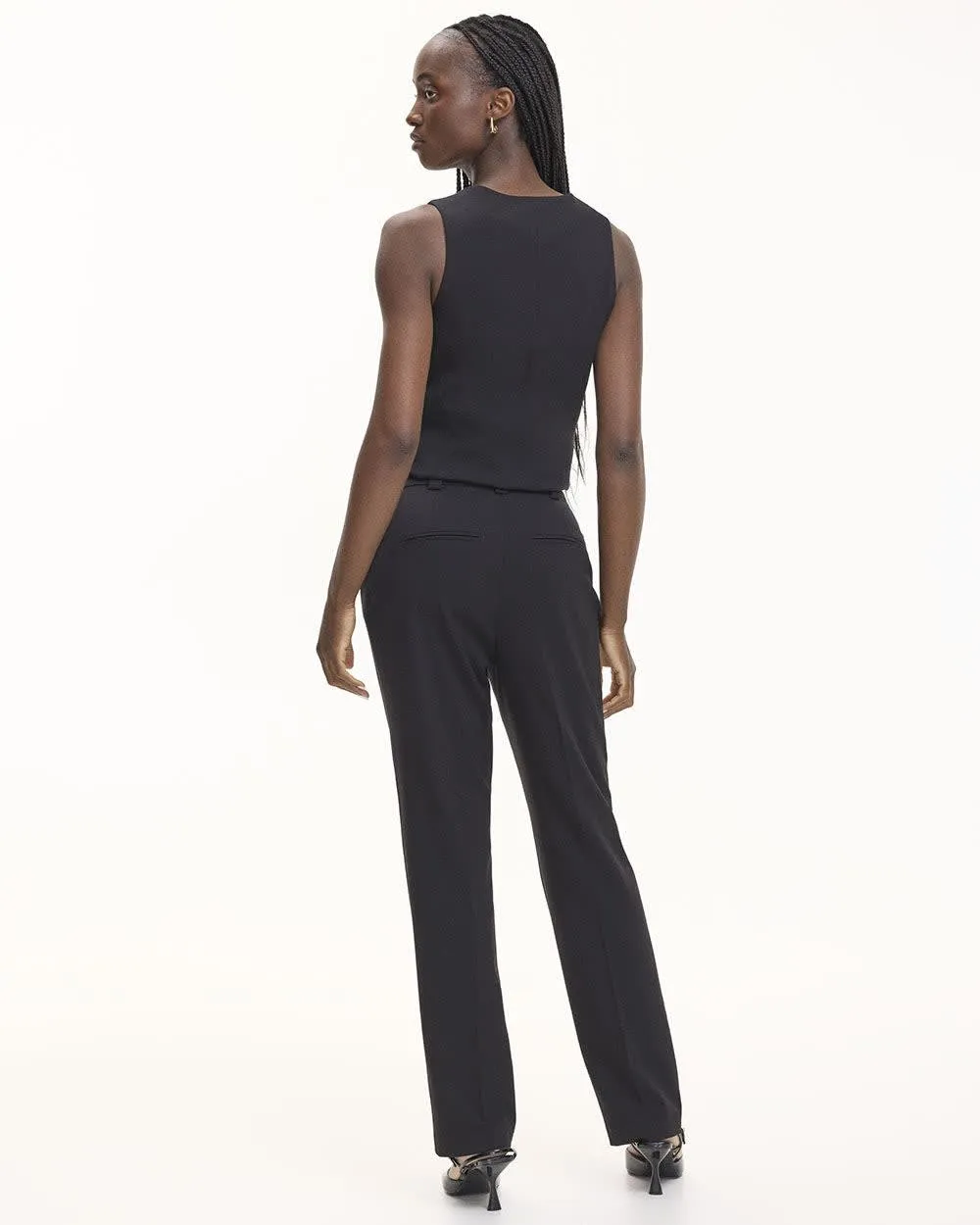 Straight-Leg High-Rise Pant - The Timeless - Tall sold by Reitmans product image thumbnail 2
