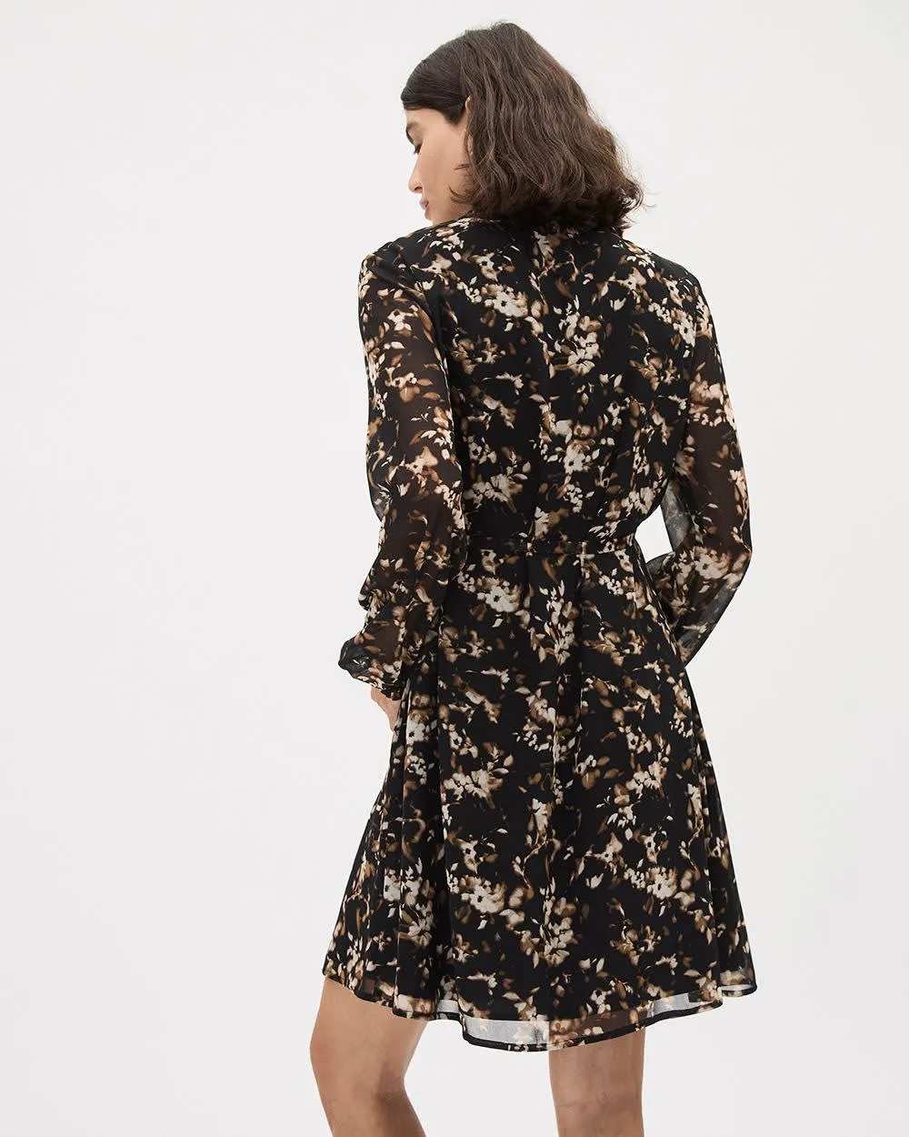 Long-Sleeve Mock-Neck Dress - Thyme Maternity sold by Reitmans product image thumbnail 2
