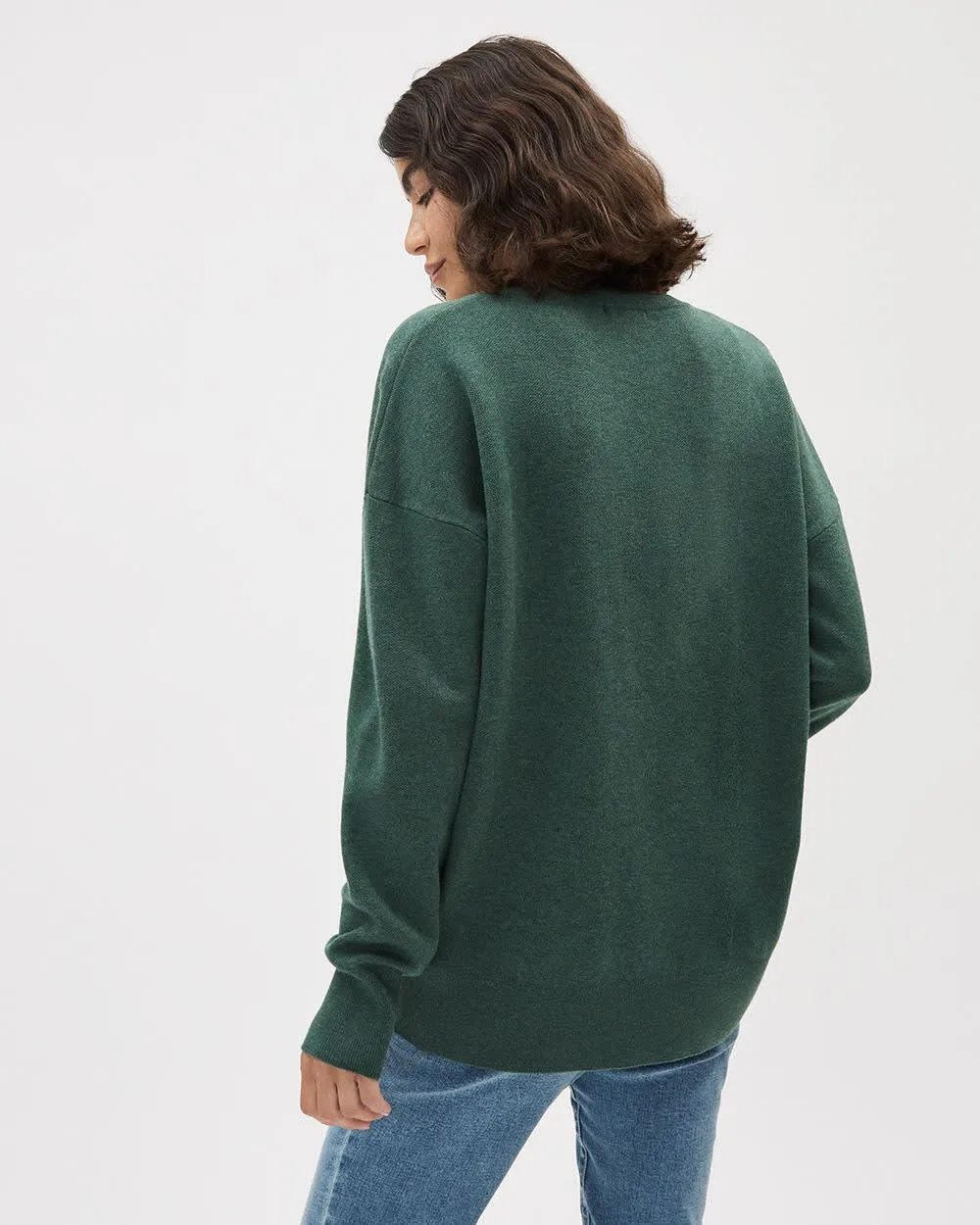 Long-Sleeve Crew-Neck Sweater - Thyme Maternity sold by Reitmans product image thumbnail 2