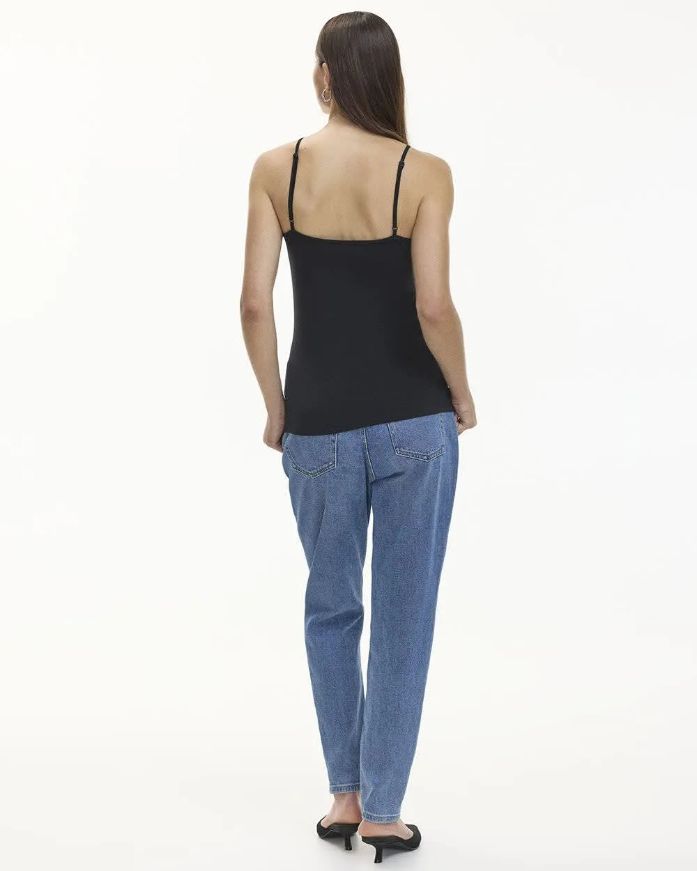 V-Neck Cotton Tank - R Essentials sold by Reitmans product image thumbnail 2