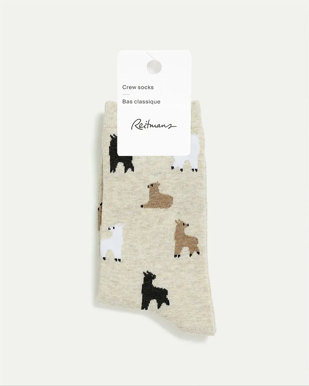 Cotton Anklet Socks with Llamas sold by Reitmans product image thumbnail 5