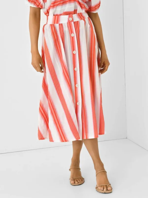Never a Wallflower - Button-Down Skirt sold by Reitmans