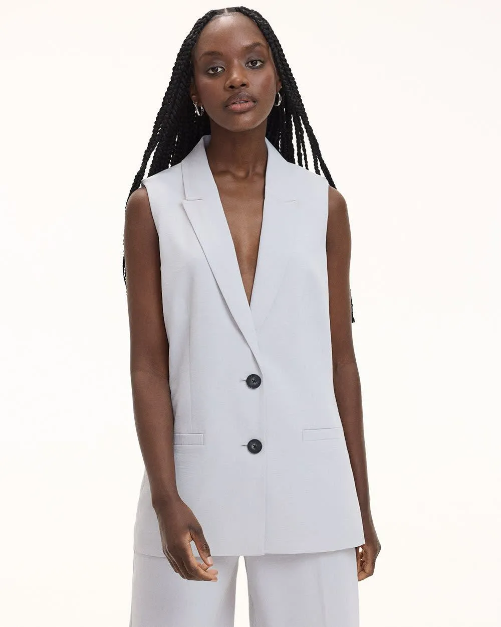 Long Sleeveless Vest sold by Reitmans product image thumbnail 2