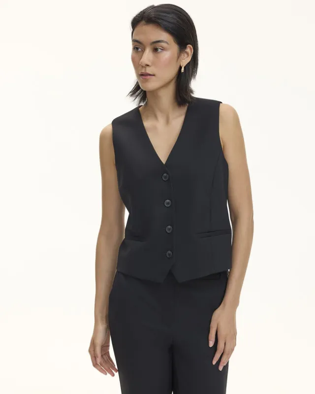 Semi-Fitted Vest - The Modern Stretch (R) sold by Reitmans