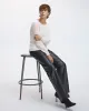 Straight-Leg High-Rise Faux Leather Pant sold by Reitmans