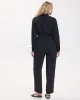 Straight-Leg Long-Sleeve Jumpsuit with Utility Pockets sold by Reitmans
