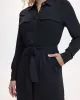 Straight-Leg Long-Sleeve Jumpsuit with Utility Pockets sold by Reitmans