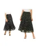 Allegra K- Floral Tiered A-Line Long Chiffon Skirt sold by Reitmans
