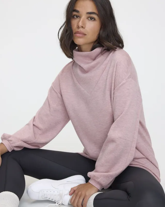 Long-Sleeve Cowl-Neck Tunic - Hyba sold by Reitmans
