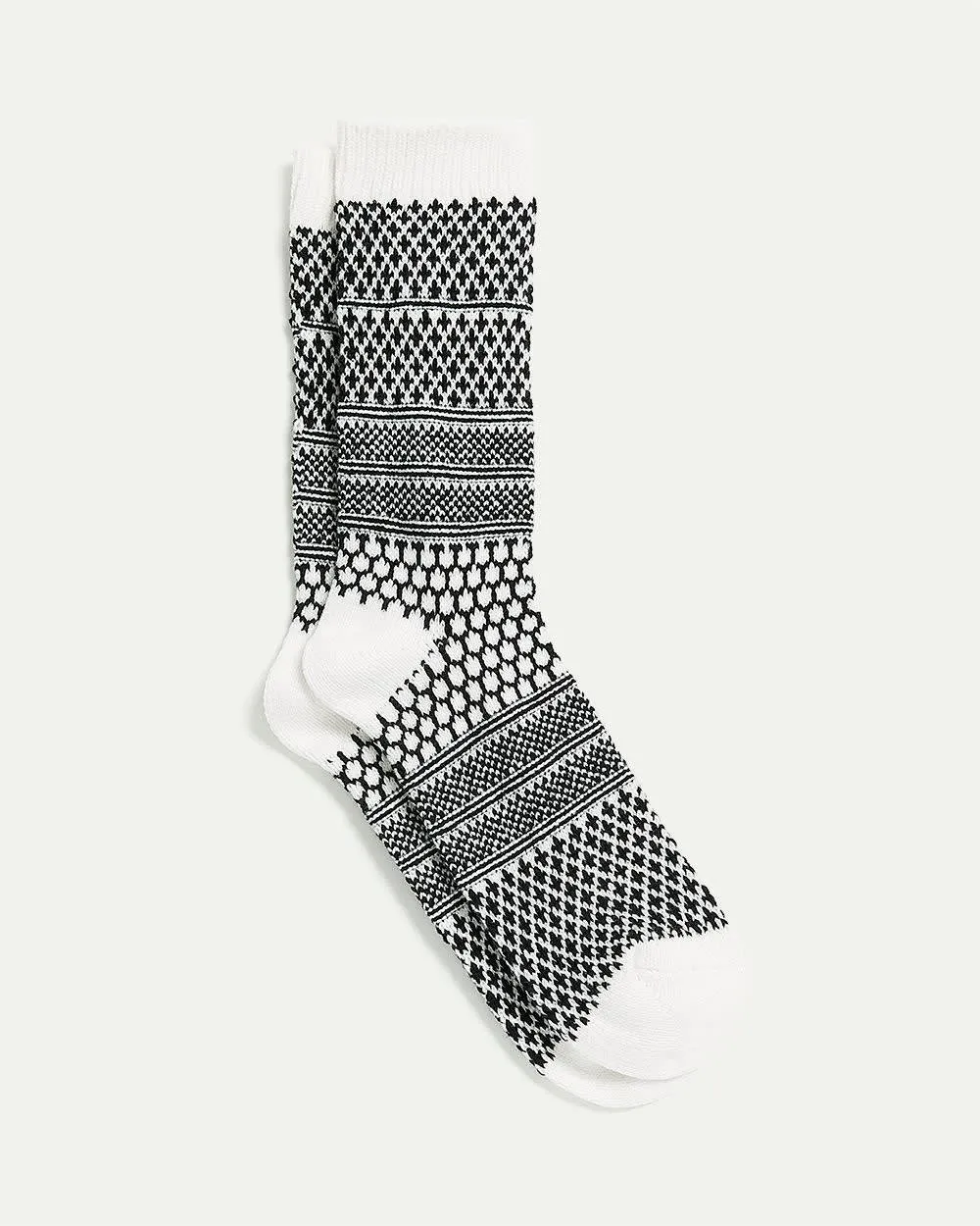 Super-Soft Winter Socks with Fair Isle Pattern sold by Reitmans