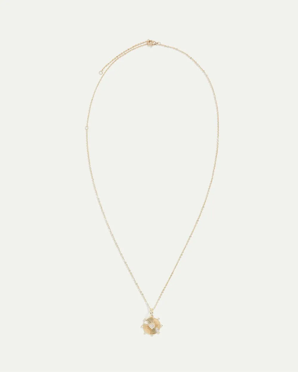 Mid-Length Necklace with Disk Pendant sold by Reitmans product image thumbnail 2