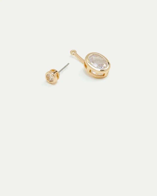 Earrings with Rhinestone Pendants sold by Reitmans