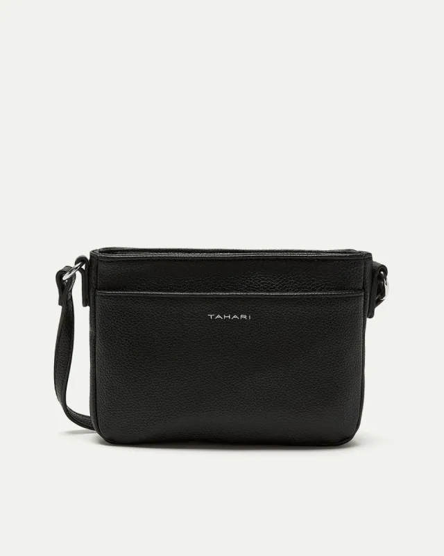 Studded Faux Leather Satchel - Tahari sold by Reitmans