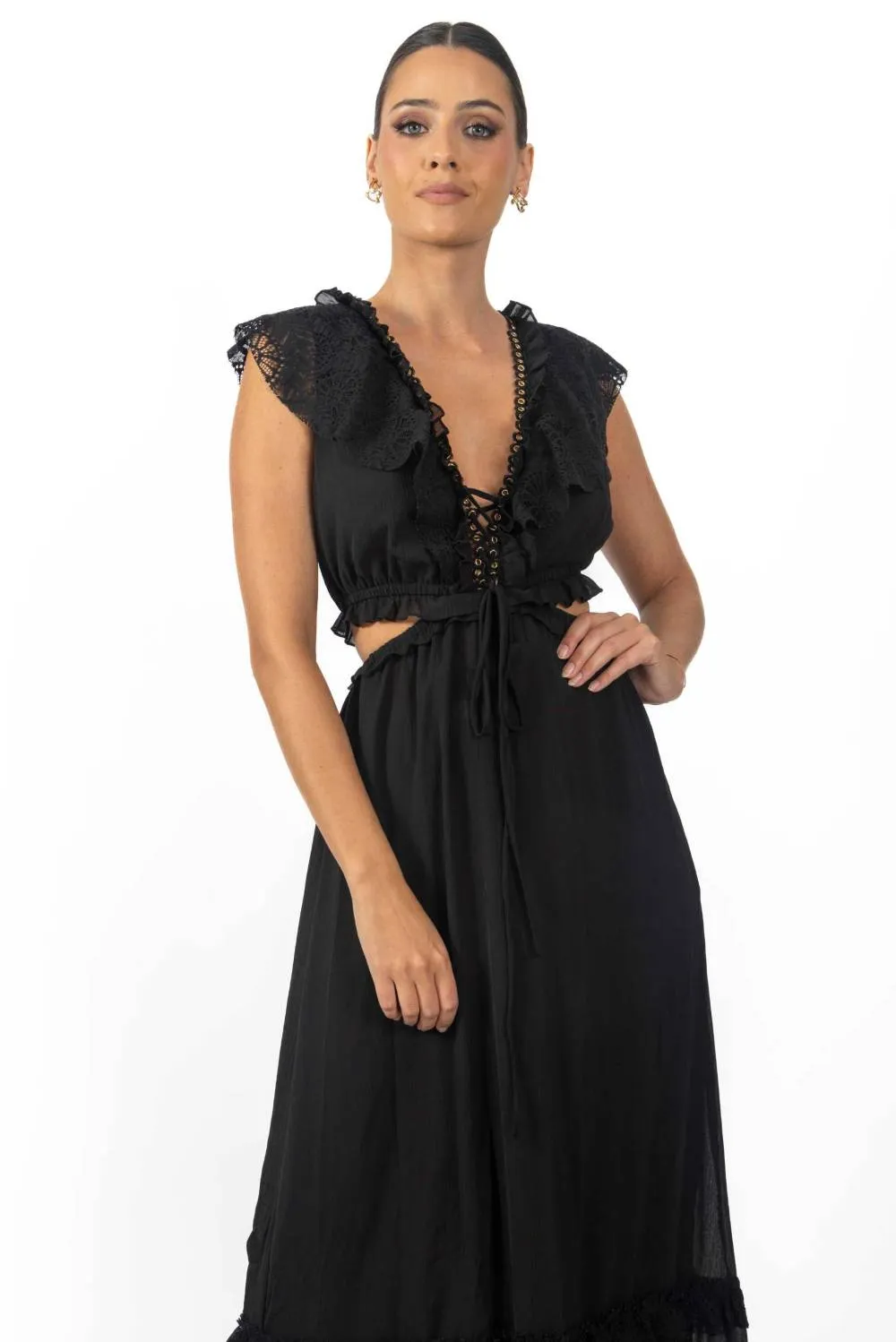 AKALIA Miah Maxi Women's Dress Black sold by Reitmans product image thumbnail 2
