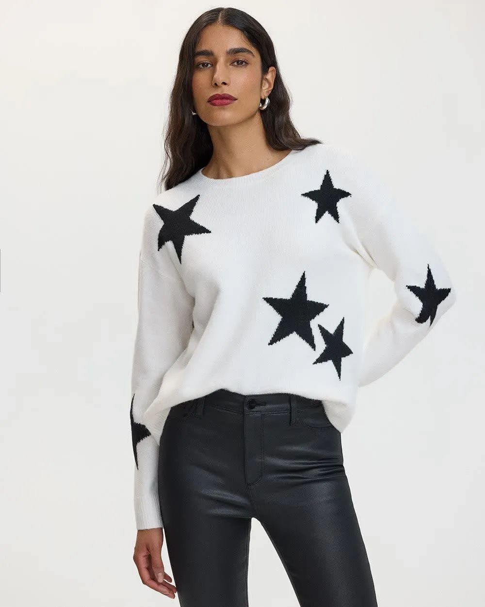 Long-Sleeve Crew-Neck PlushSoft Loose Pullover sold by Reitmans