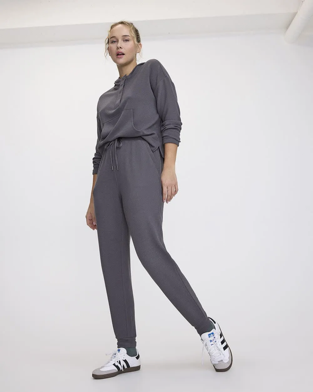 Waffled-Knit Jogger - Hyba sold by Reitmans