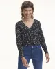 Long-Sleeve V-Neck Tee - R Essentials sold by Reitmans