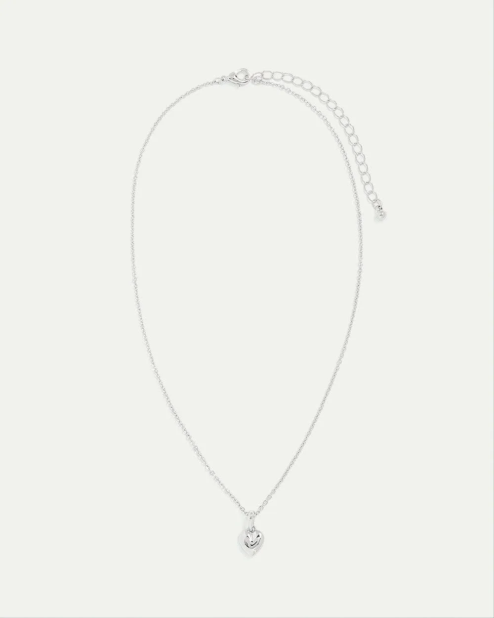 Short Necklace with Heart Pendant sold by Reitmans product image thumbnail 2