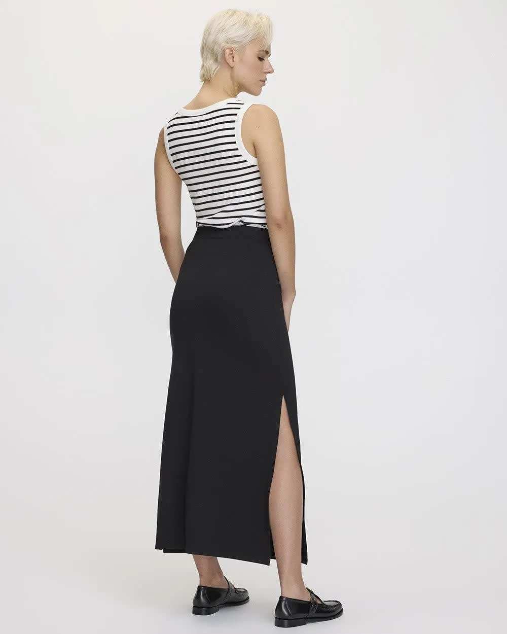 Pull-On Maxi Skirt with Side Slit sold by Reitmans product image thumbnail 2