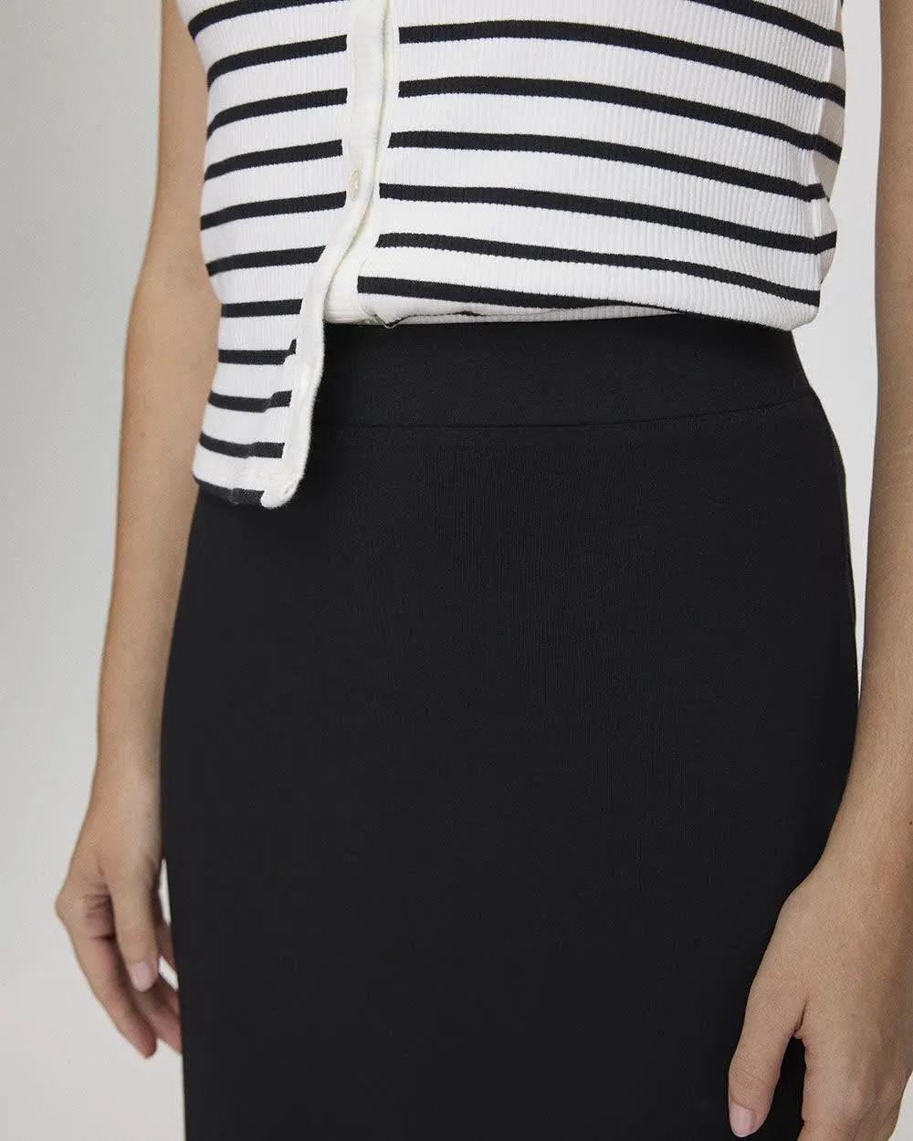 Pull-On Maxi Skirt with Side Slit sold by Reitmans product image thumbnail 4