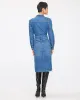 Fitted Buttoned-Down Denim Dress sold by Reitmans