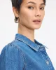 Fitted Buttoned-Down Denim Dress sold by Reitmans