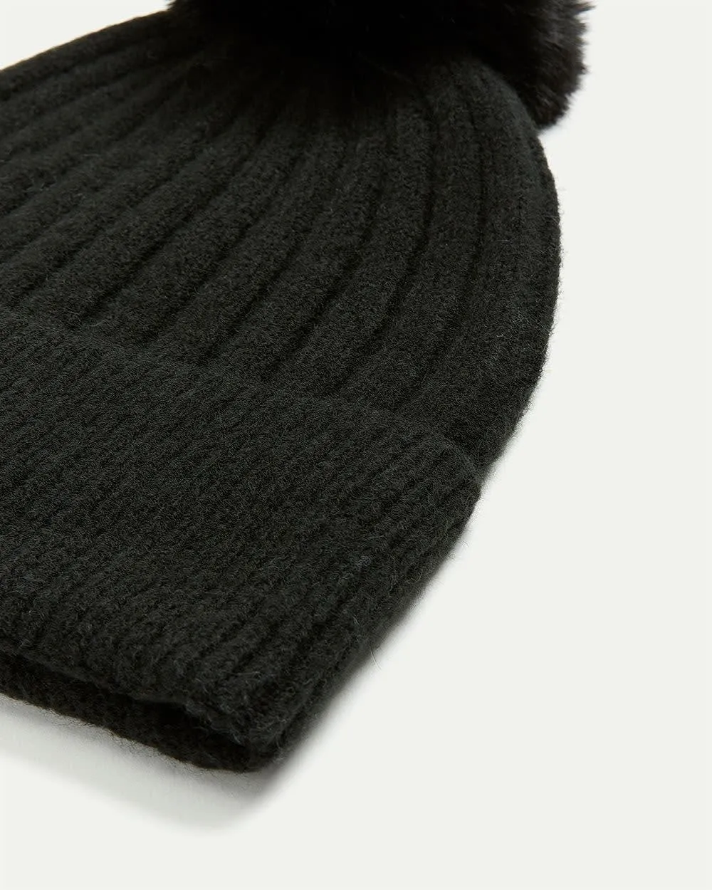 Ribbed Beanie with Pompom sold by Reitmans product image thumbnail 2