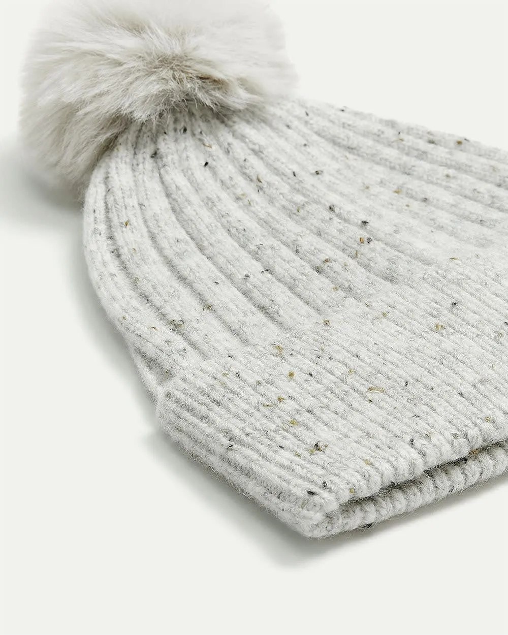 Neps Ribbed Beanie with Pompom sold by Reitmans product image thumbnail 2