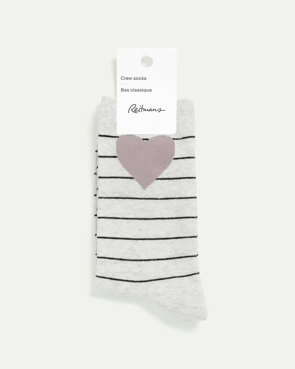 Striped Crew Socks sold by Reitmans product image thumbnail 2