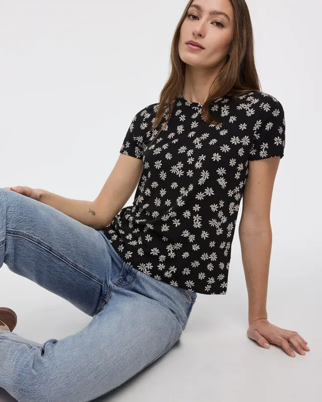 Crew-Neck Tee - R Essentials sold by Reitmans