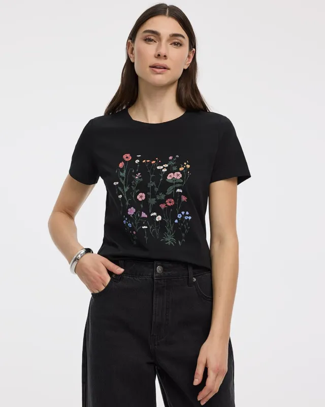 Crew-Neck Tee - R Essentials made by Reitmans